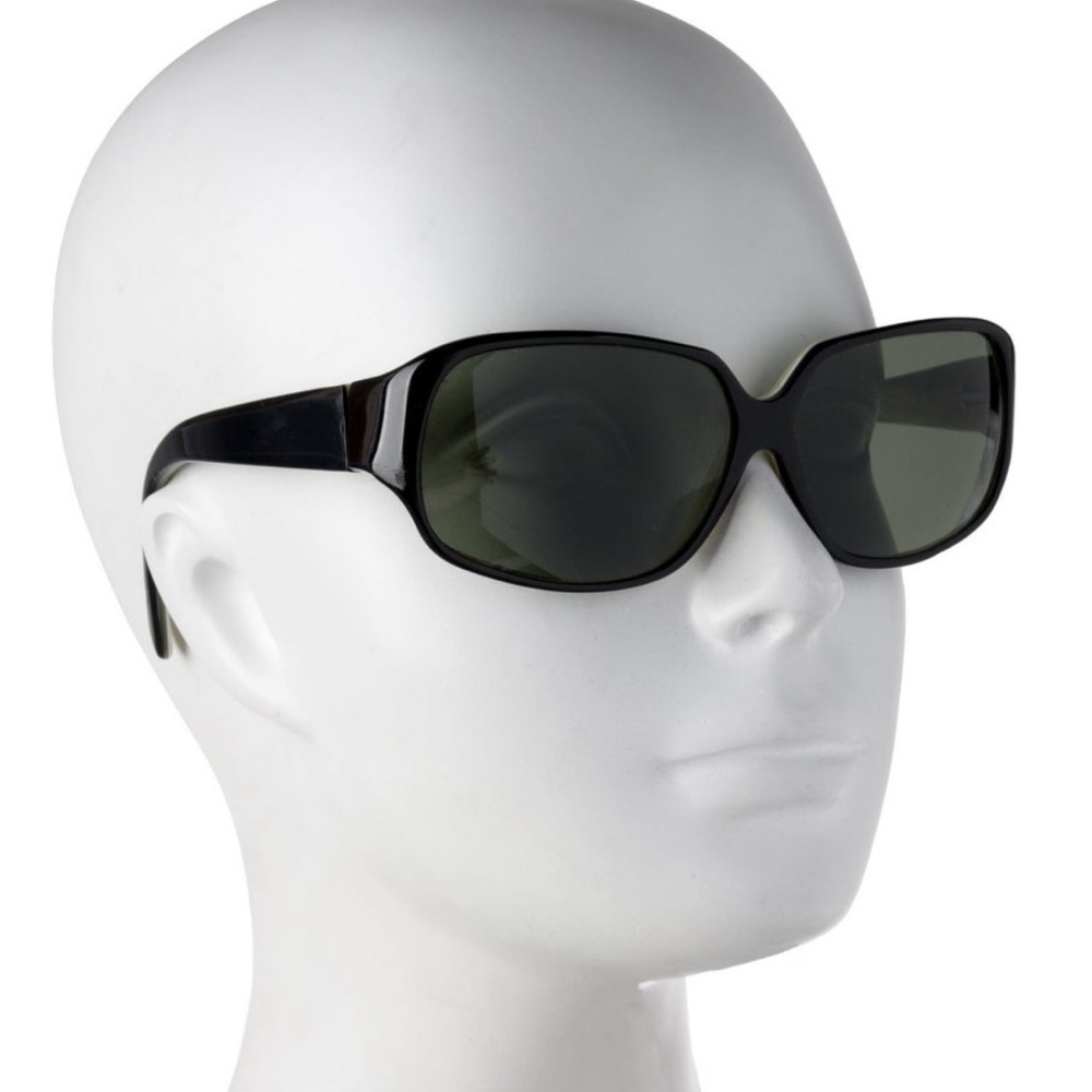 Prada large black square sunglasses 61mm